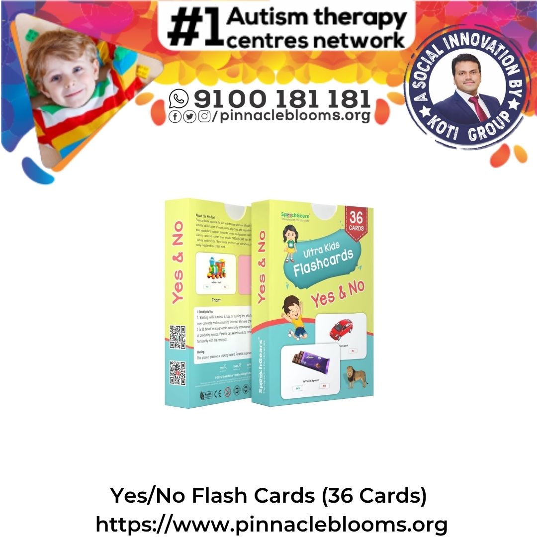 Empower Your Childs Growth with Yes/No Flash Cards | Pinnacle Blooms Network