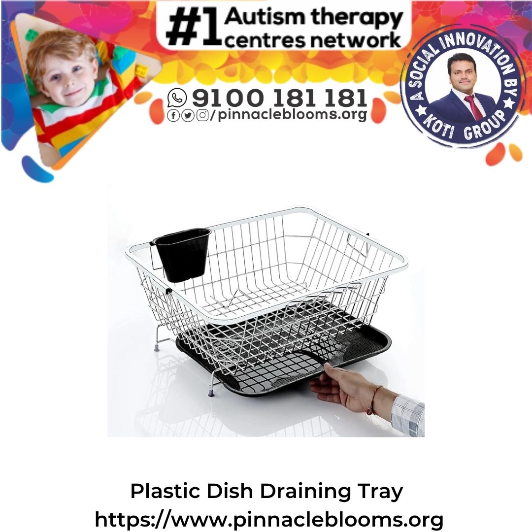 How a Simple Plastic Dish Draining Tray Transforms Autism Therapy