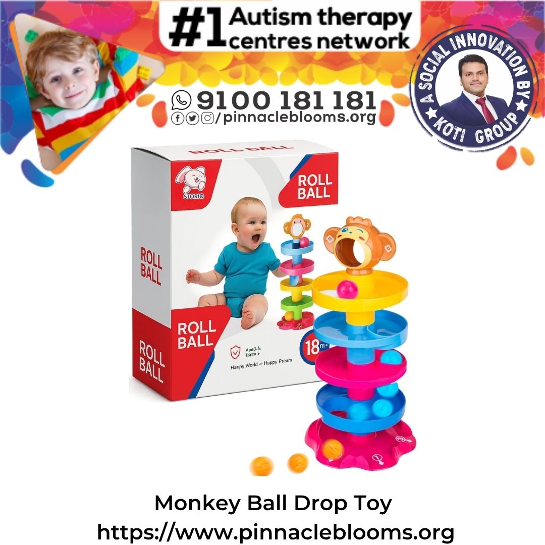 Unlocking Potential with Monkey Ball Drop Toy: A Multi-Therapy Tool for Kids