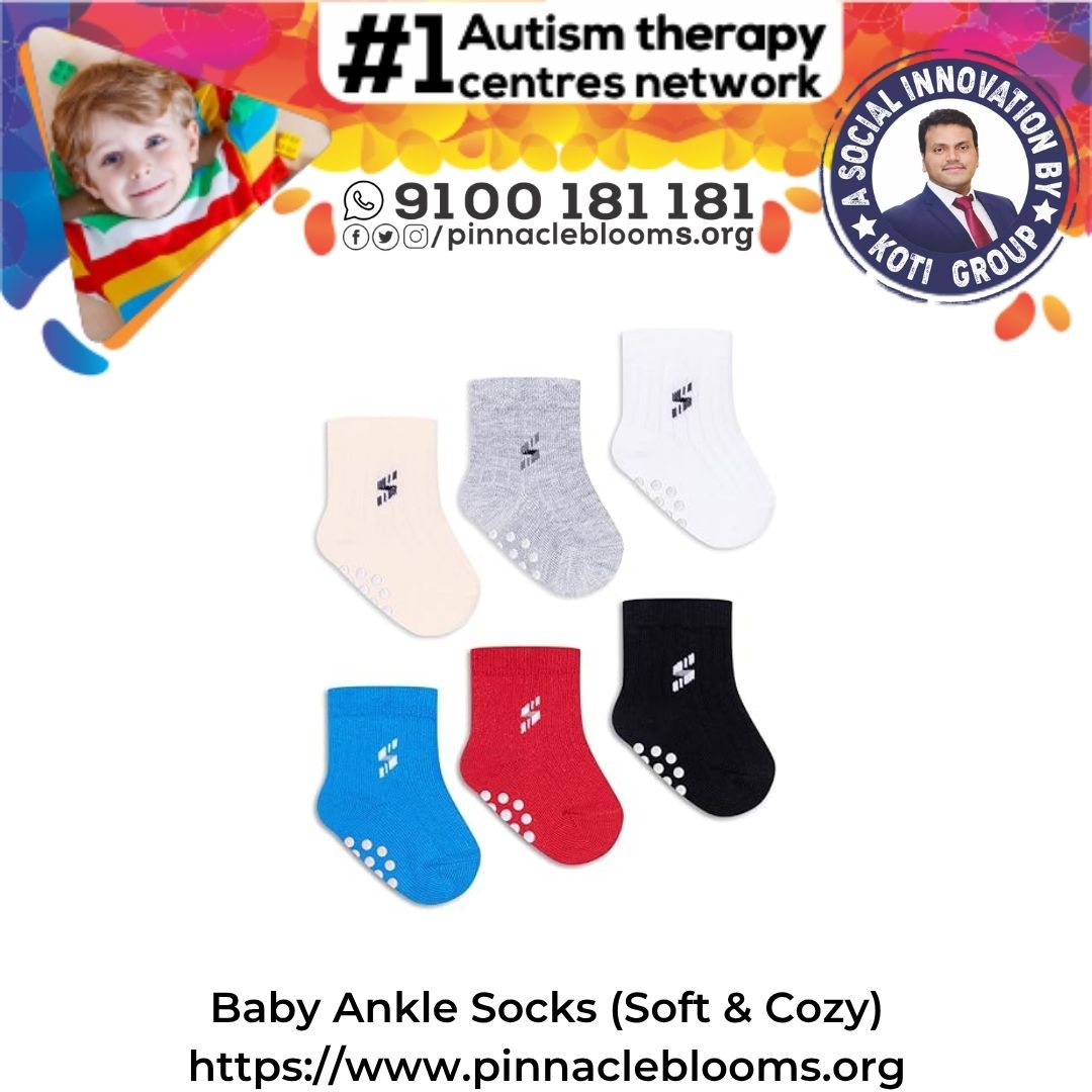 Unlock the World of Speech Therapy with Baby Ankle Socks | Pinnacle Blooms Network