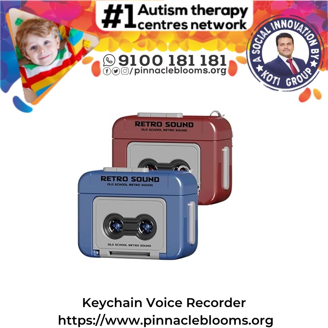 Unlocking Potential: Keychain Voice Recorder in Autism Therapy at Pinnacle Blooms Network