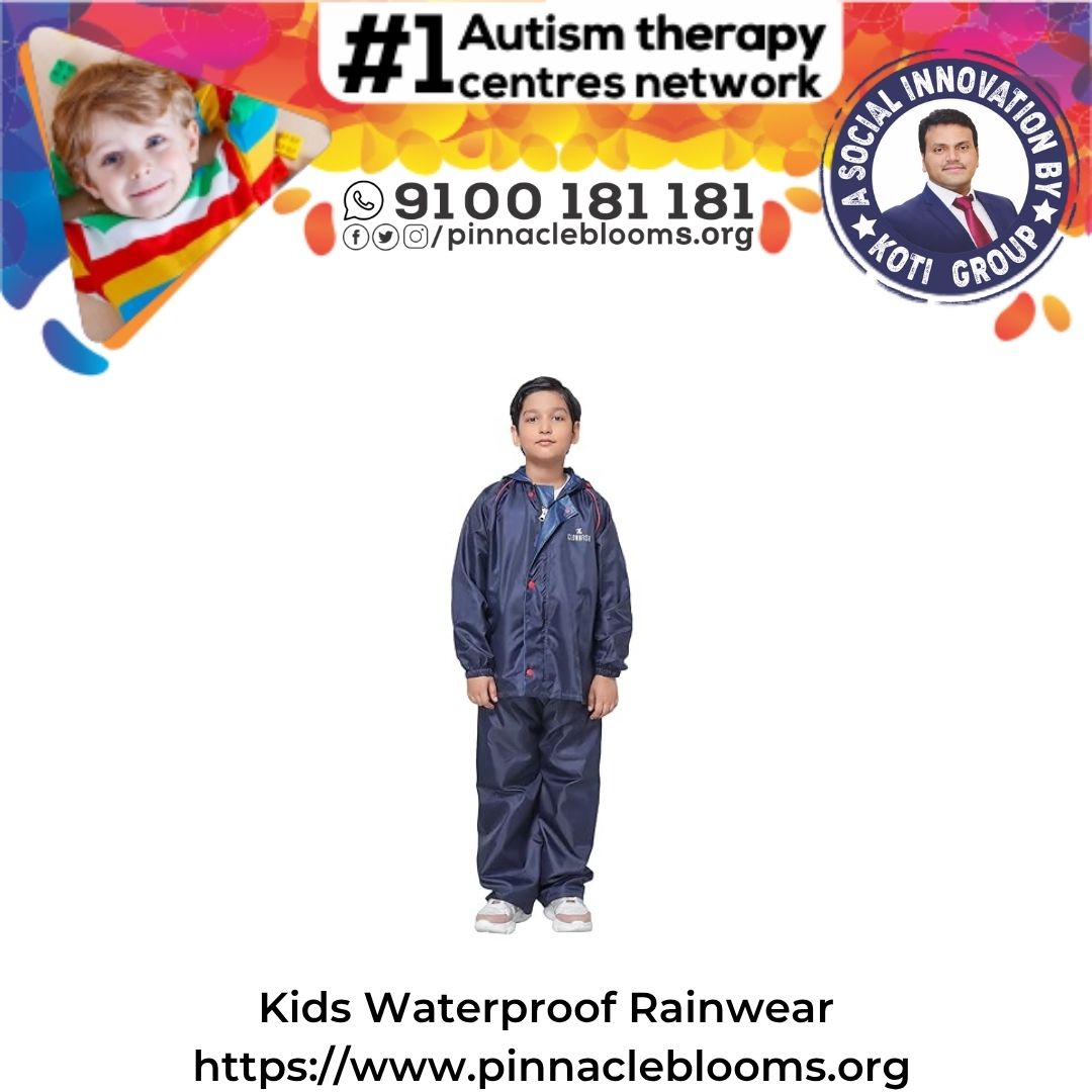 Empowering Kids with Autism Using Waterproof Rainwear in Therapy
