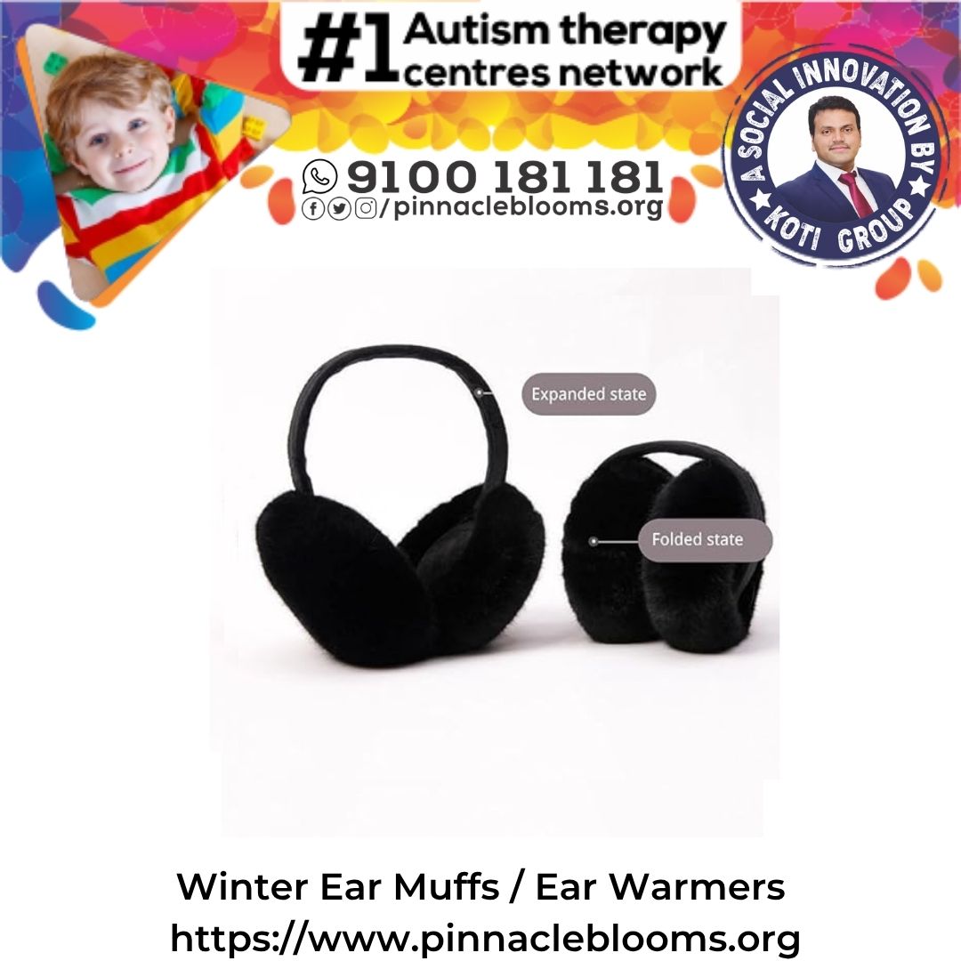 Winter Ear Muffs in Autism Therapy - Pinnacle Blooms Network