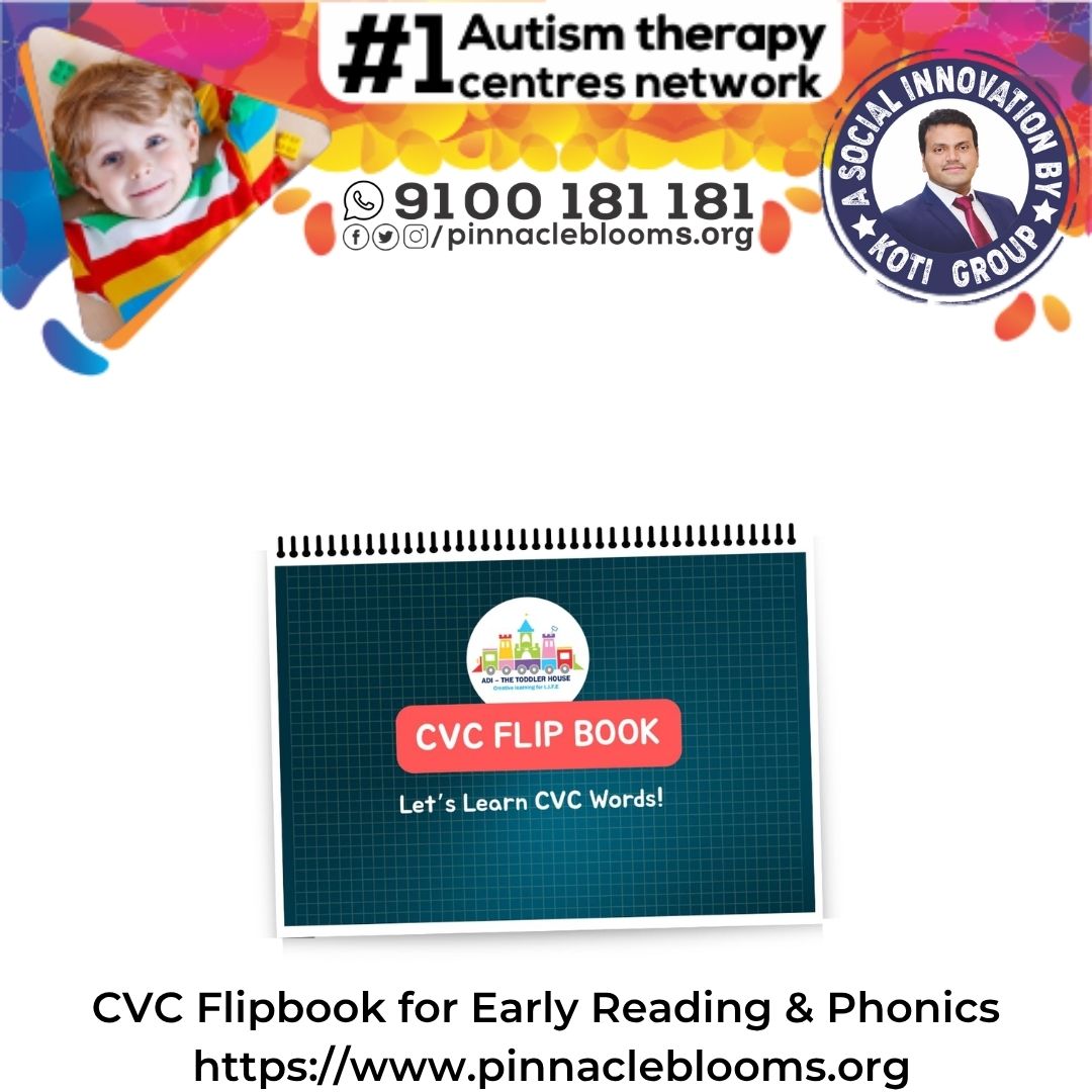 CVC Flipbook – A Gateway to Language Mastery for Children with Autism