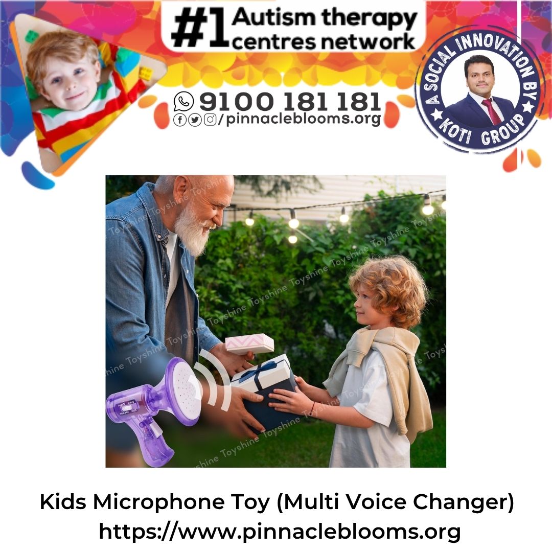 Microphone Torch with Music: A Multi-Sensory Therapy Tool for Kids with Autism and Developmental Delays