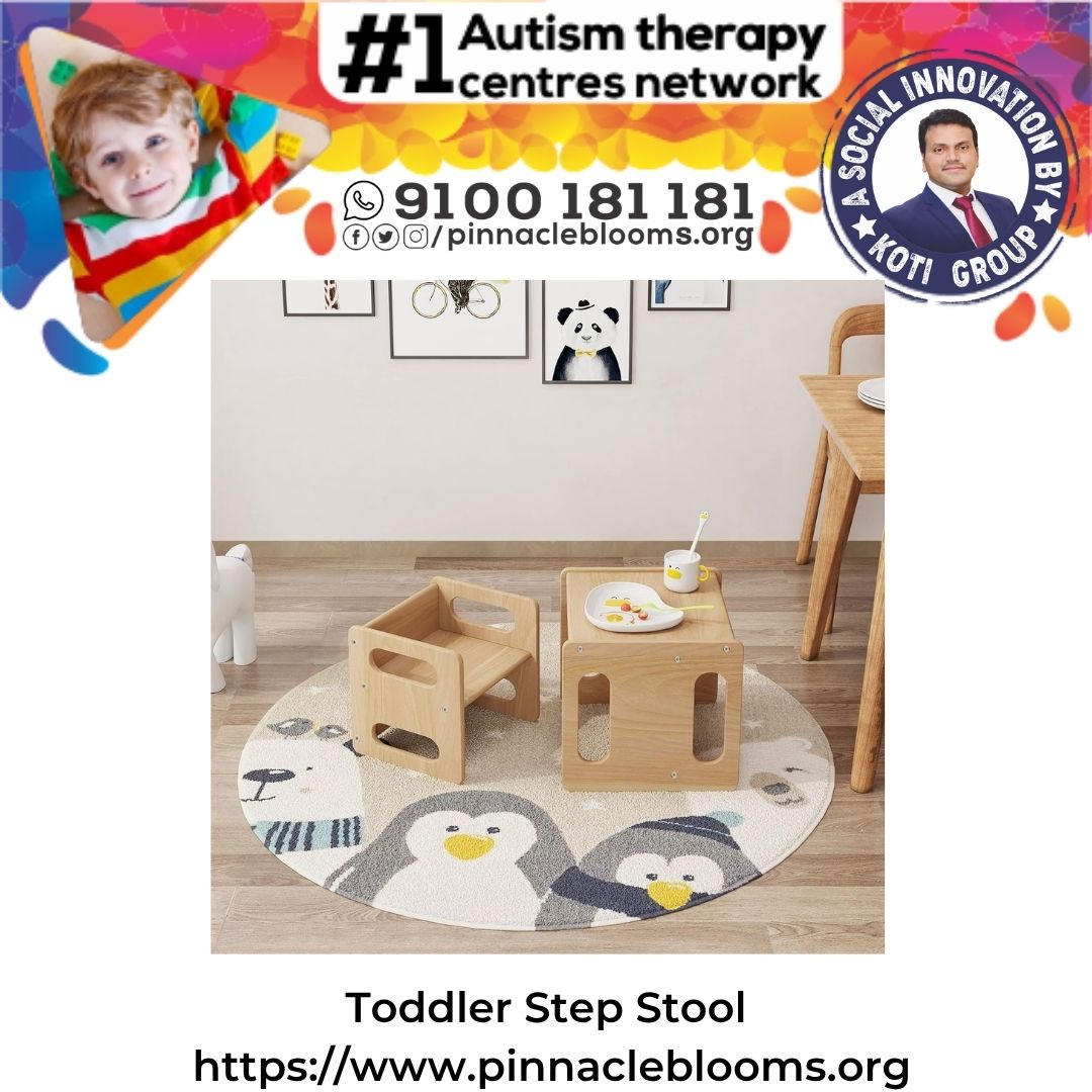 Empowering Growth with the Toddler Step Stool - Multi-Sensory Therapy