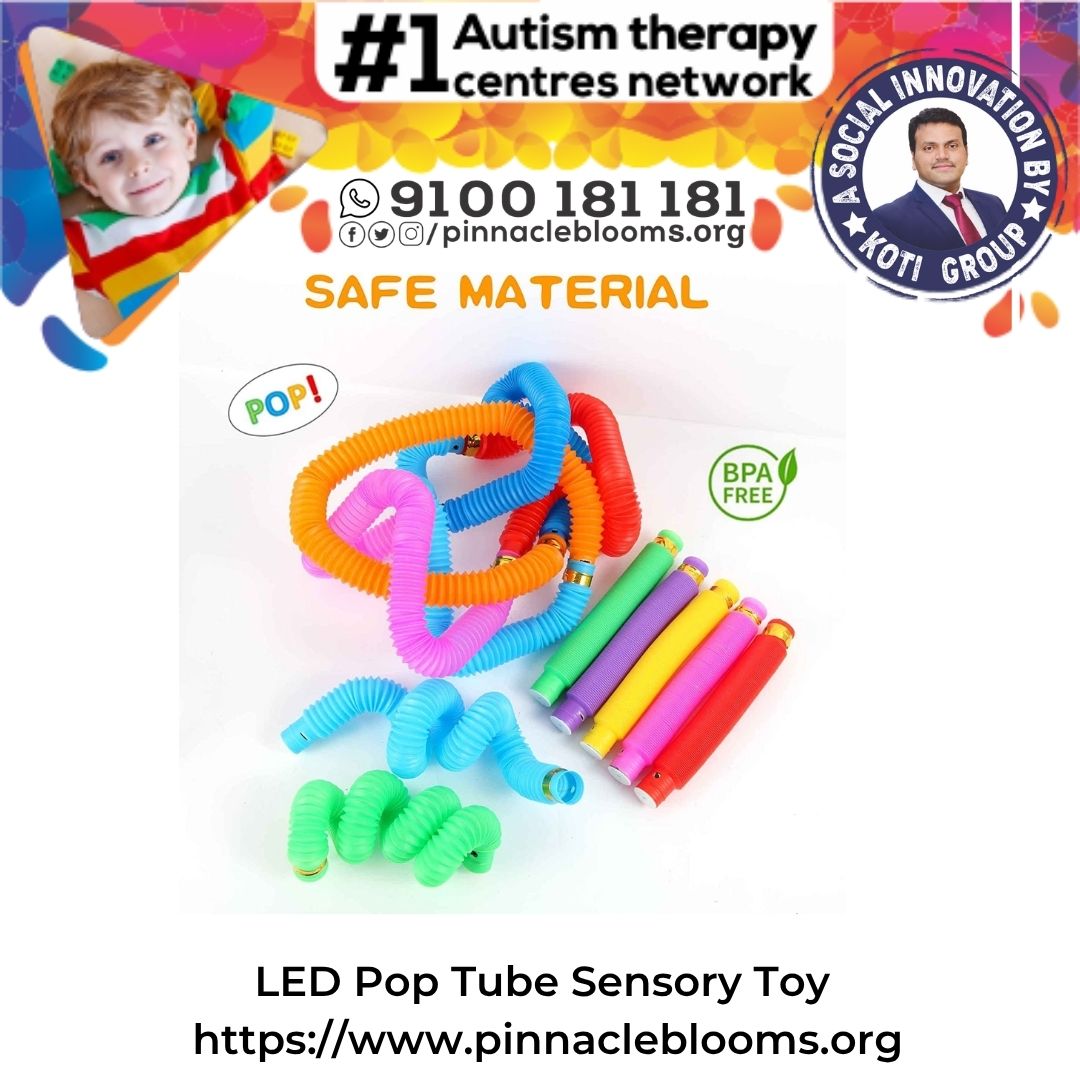 Unlocking Potential: LED Pop Tube Sensory Toy in Autism Therapy