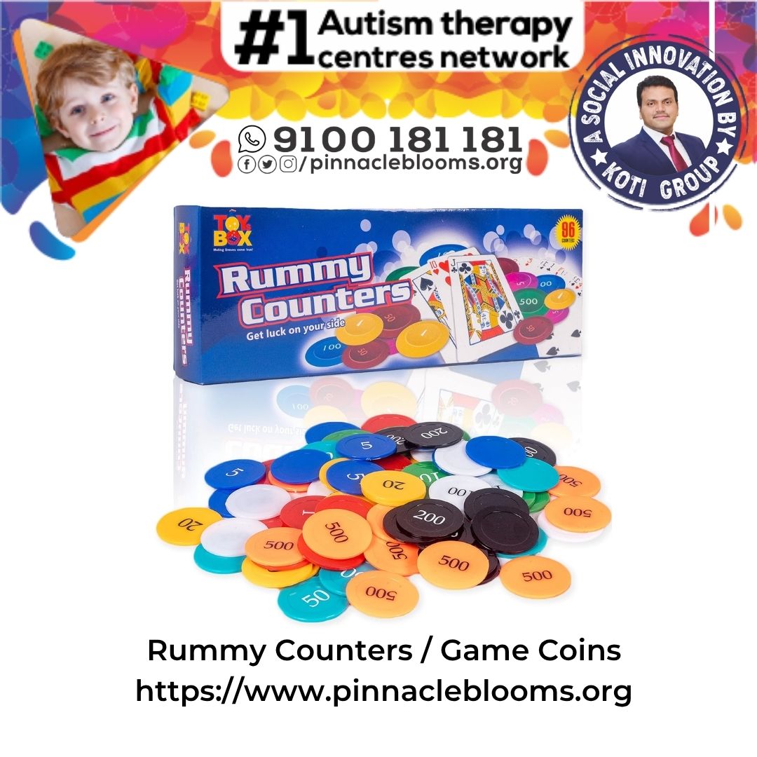 Unlocking Potential with Rummy Counters: Transformative Therapy Tools for Kids with Autism