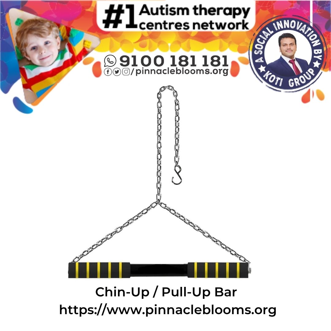 Empowering Kids Growth: Chin-Up/Pull-Up Bar in Autism Therapy | Pinnacle Blooms Network