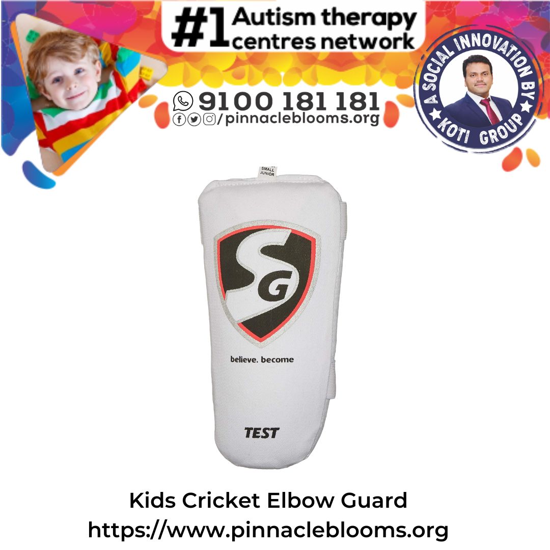 Kids Cricket Elbow Guards in Autism Therapy - Pinnacle Blooms Network