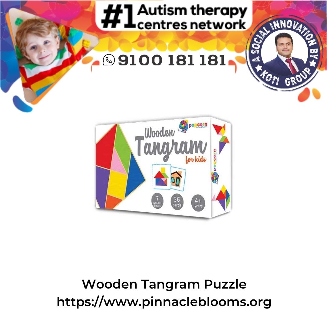 Transformative Power of Wooden Tangram Puzzles for Autism Therapy at Pinnacle Blooms Network