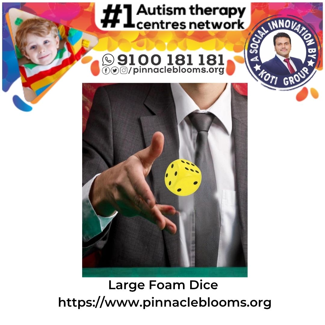 Harnessing the Power of Large Foam Dice in Autism Therapy | Pinnacle Blooms