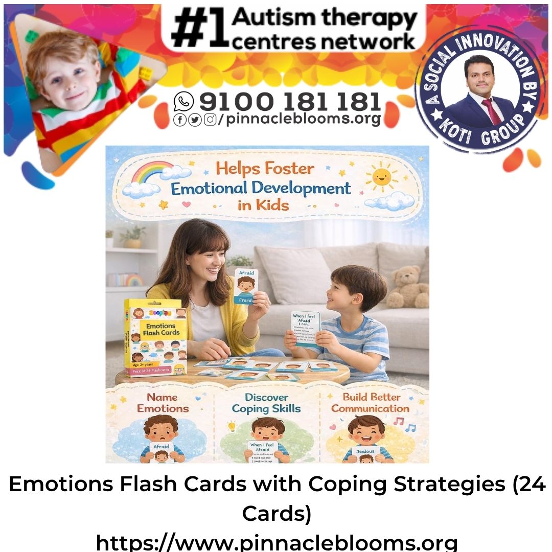 Harness the Power of Emotions Flash Cards for Autism Therapy | Pinnacle Blooms Network