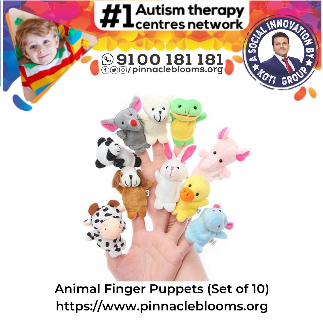 Effective Autism Therapy with Fruit Puppets | Pinnacle Blooms Network