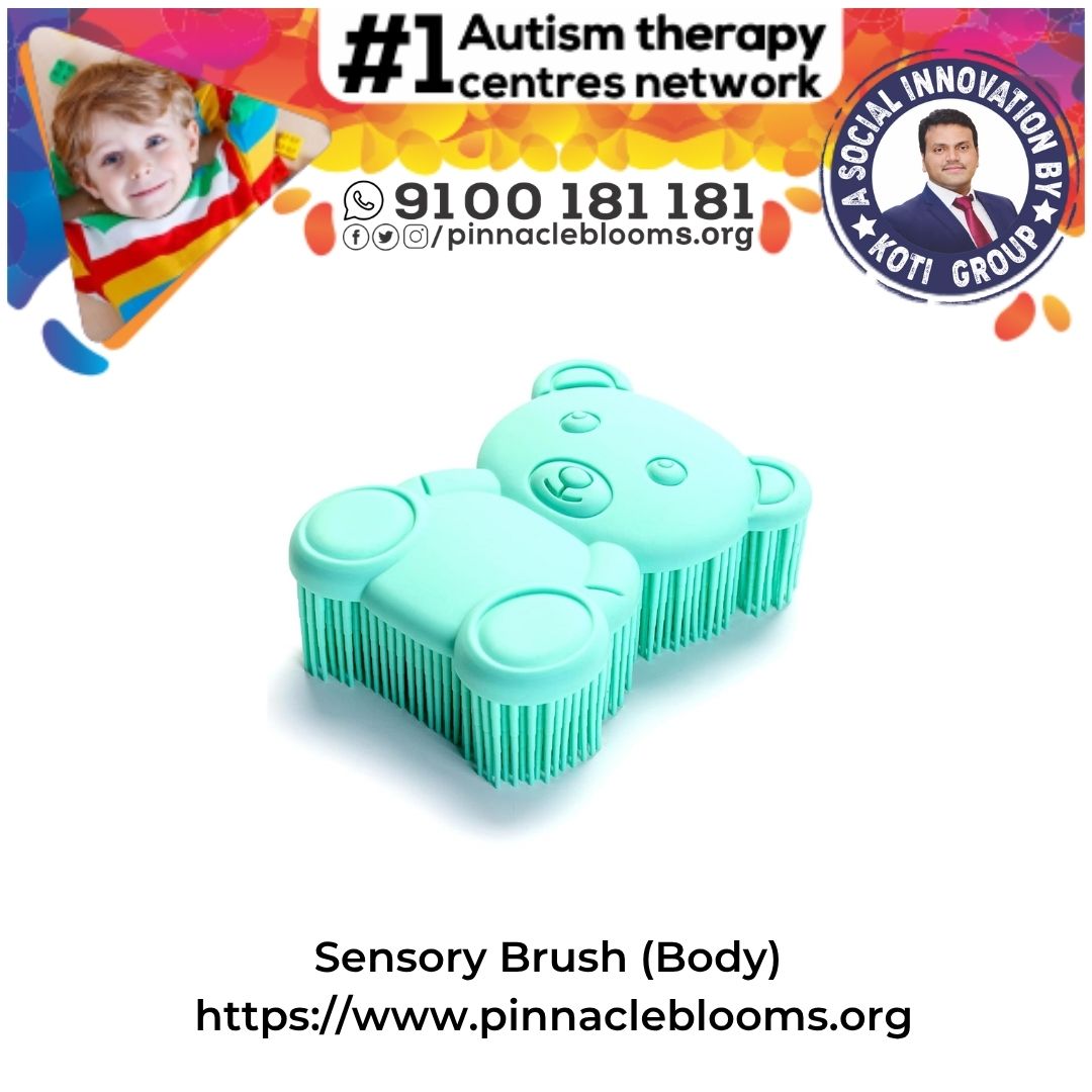 Finger Brush for Autism Therapy | Speech, ABA, Occupational Therapy | Pinnacle Blooms Network