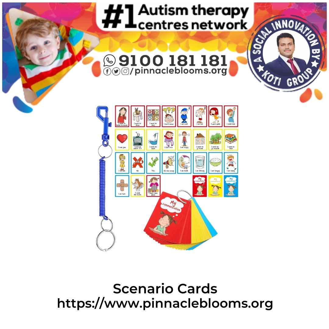 Unlock Potential with Scenario Cards: A Multi-sensory Approach to Autism Therapy