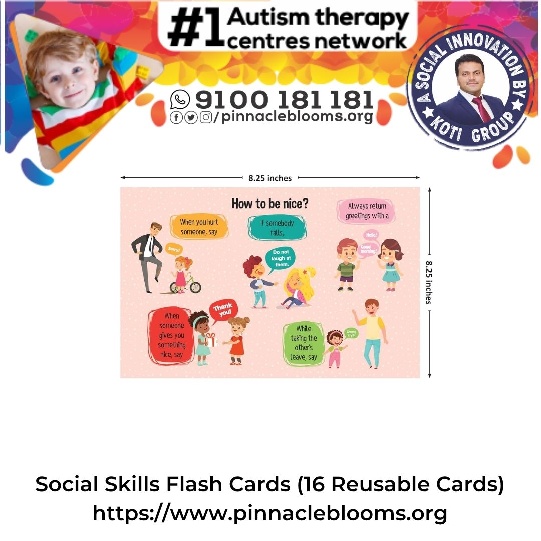 Unlocking Social Skills: The Power of Social Skills Cards in Autism Therapy | Pinnacle Blooms Network