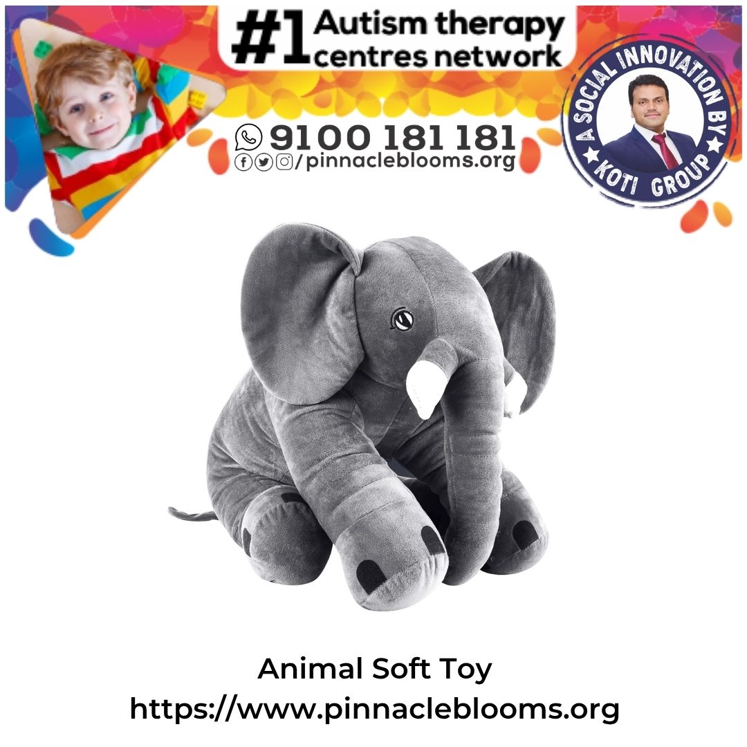 Effective Therapy with Animal Soft Toys for Kids with Autism | Pinnacle Blooms Network