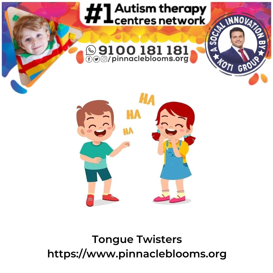 Empowering Lives with Tongue Twisters Therapy Technique for Children with Autism