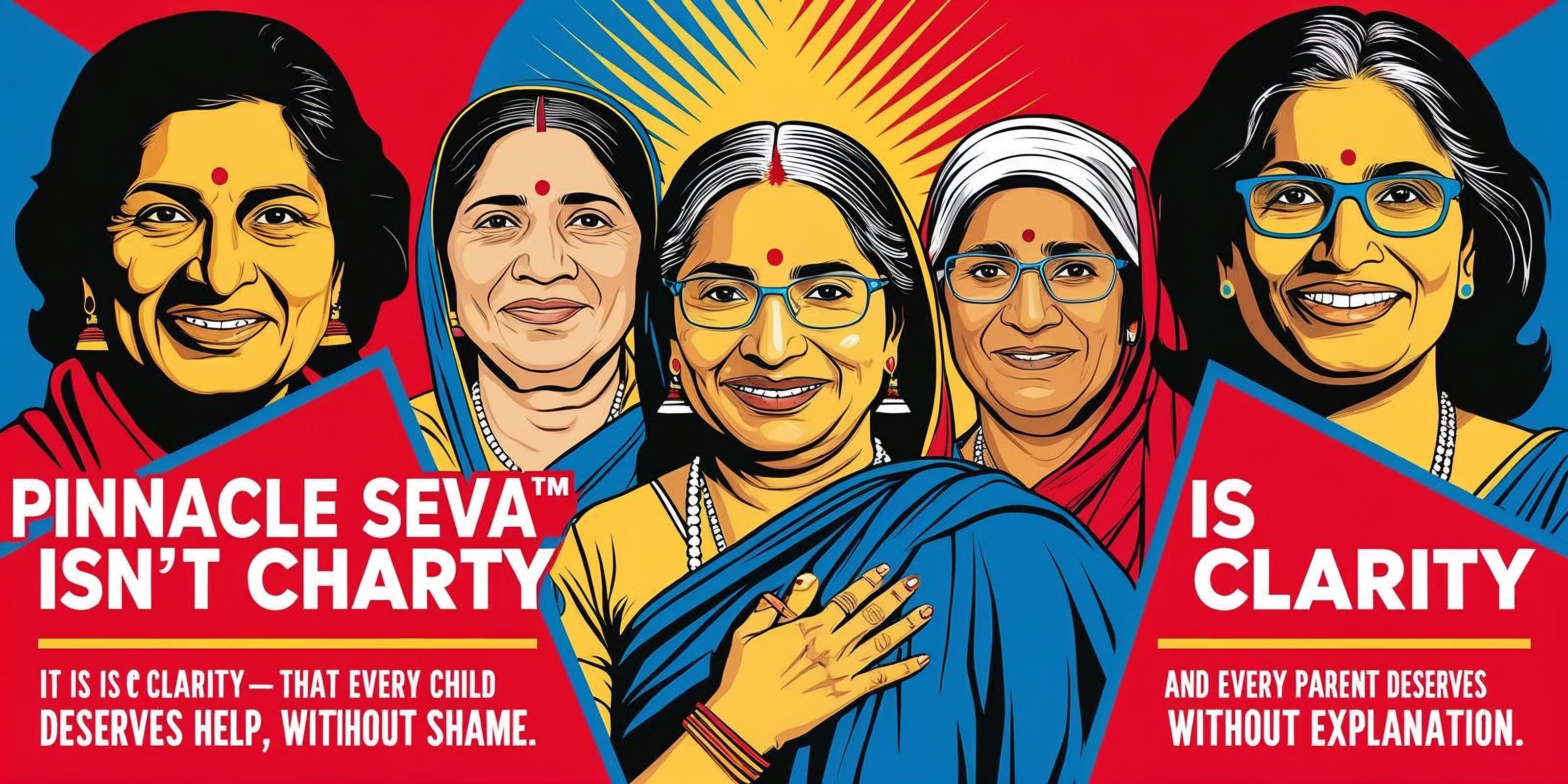 Bar chart comparing SEVA and Non-SEVA results on Access, Dignity, Dropout