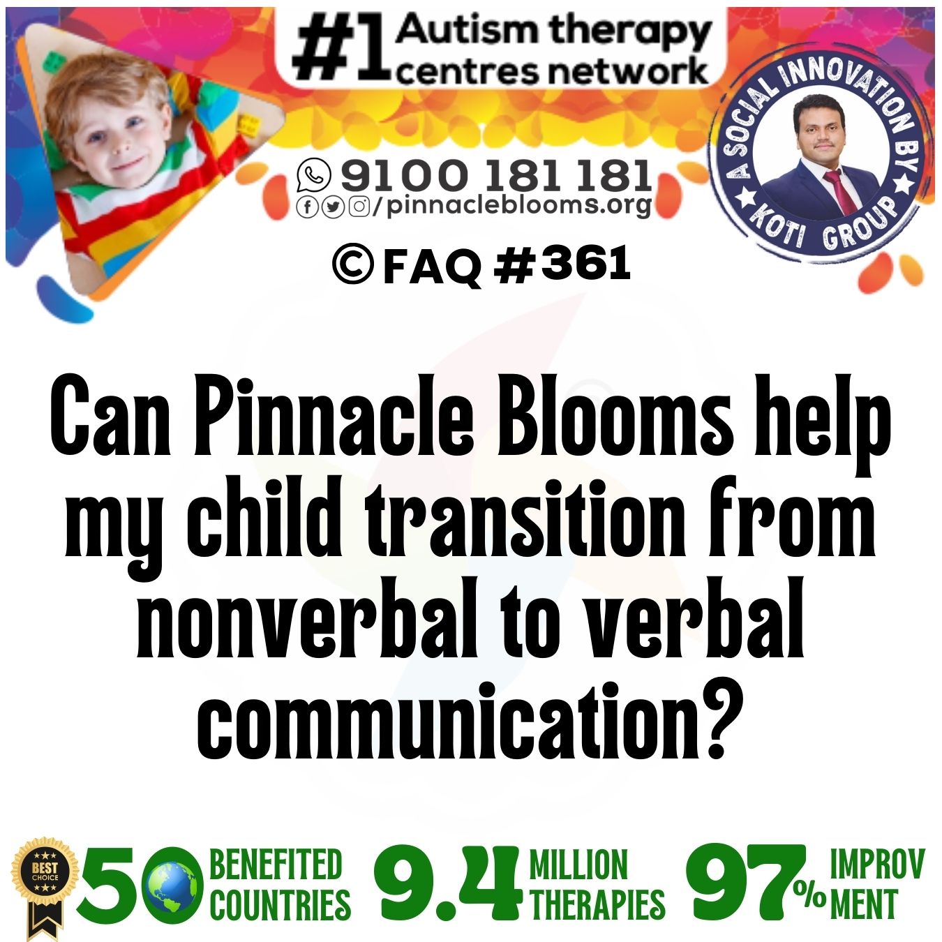 Can Pinnacle Blooms help my child transition from nonverbal to verbal communication?
