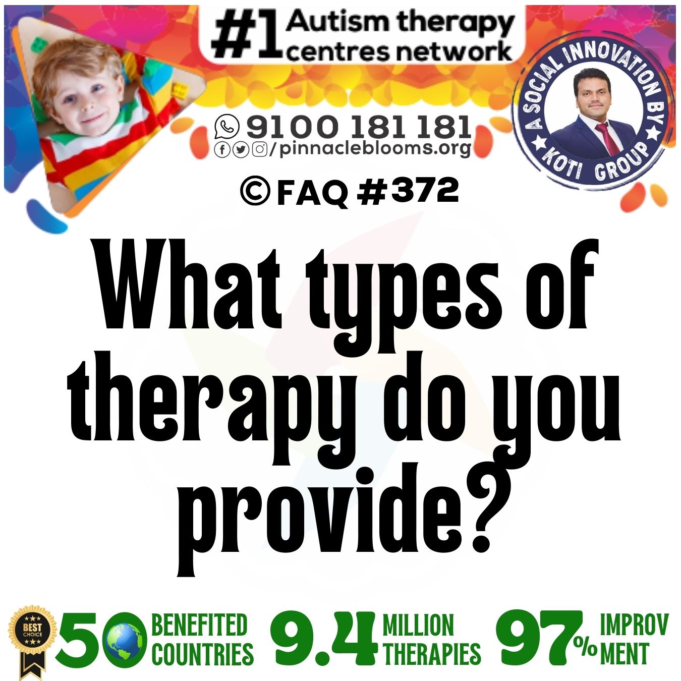 What types of therapy do you provide?