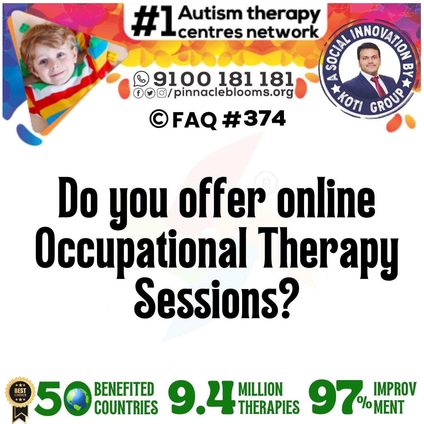 Do you offer online Occupational Therapy Sessions?