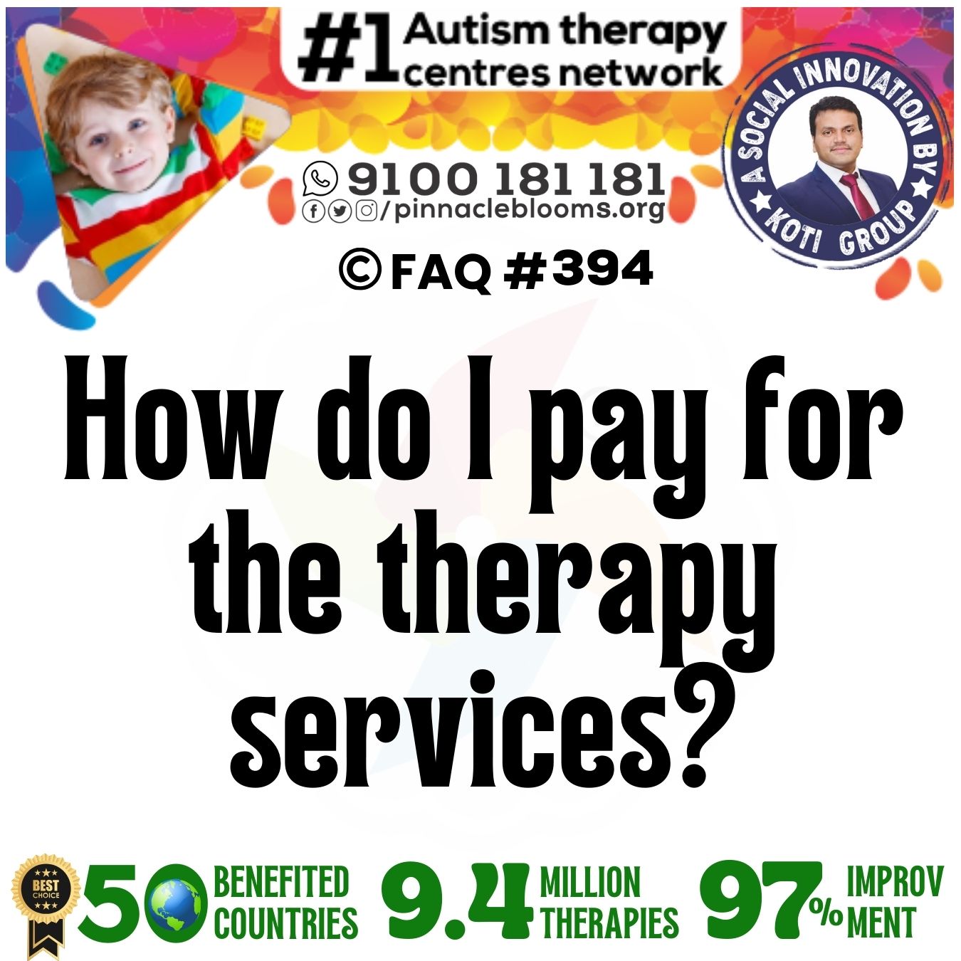 How do I pay for the therapy services?