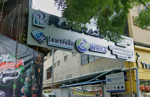 Pinnacle Anna Nagar signage and entrance at the supplied Chennai premises.