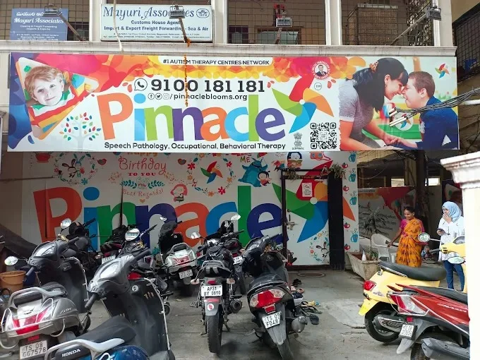 Building and Pinnacle signage at Begumpet.