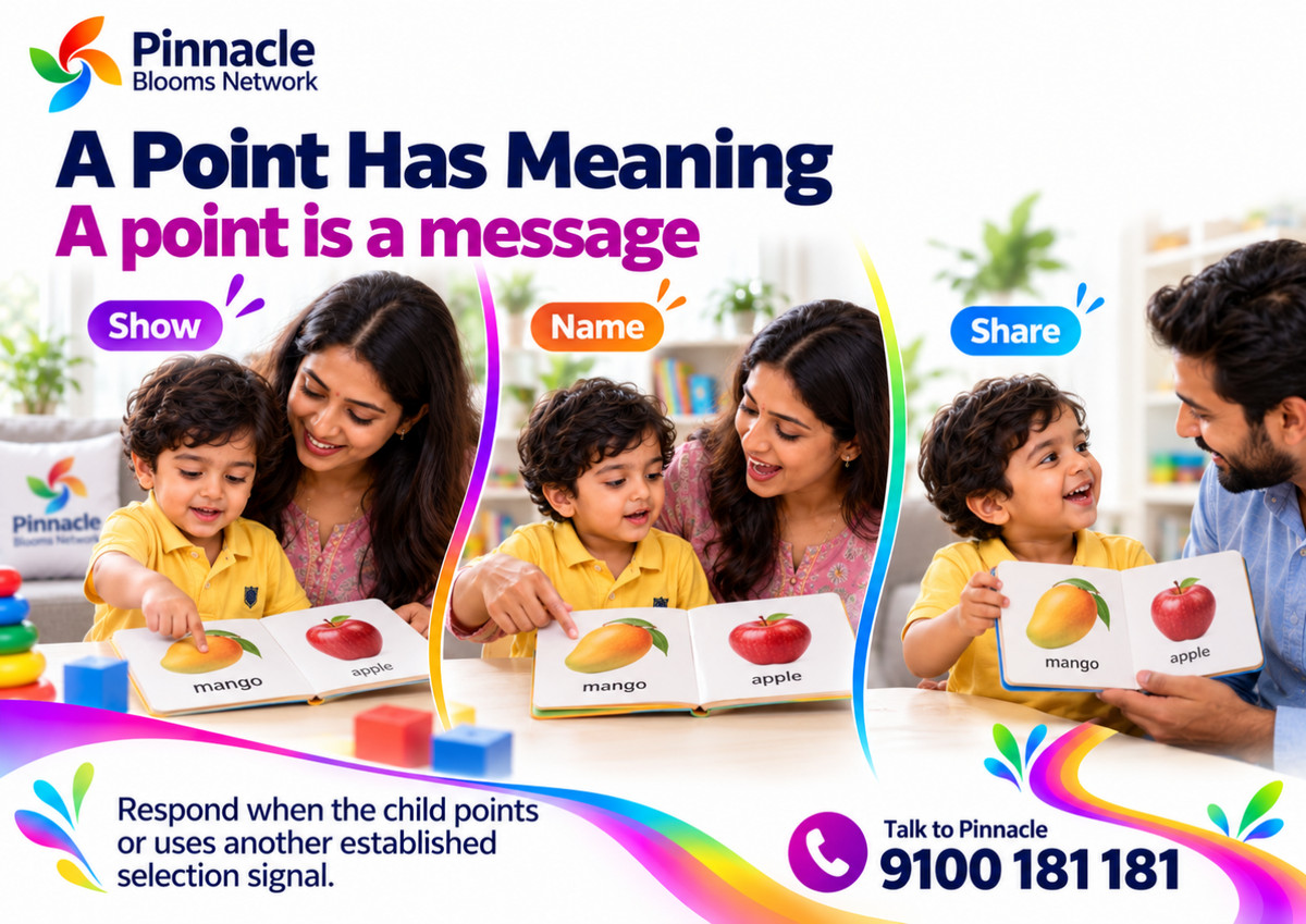 A Point Has Meaning — sample learning page from My Message Matters