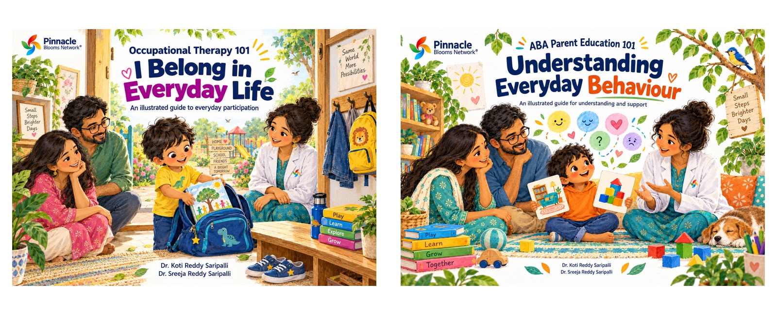 The front covers of I Belong in Everyday Life and Understanding Everyday Behaviour, a Pinnacle 101 two-book collection.