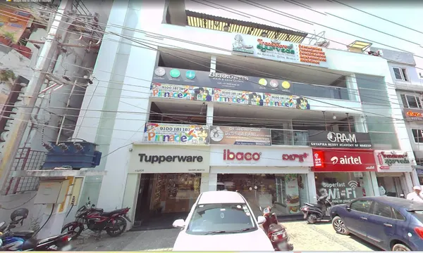 Building and Pinnacle signage at East Marredpally.