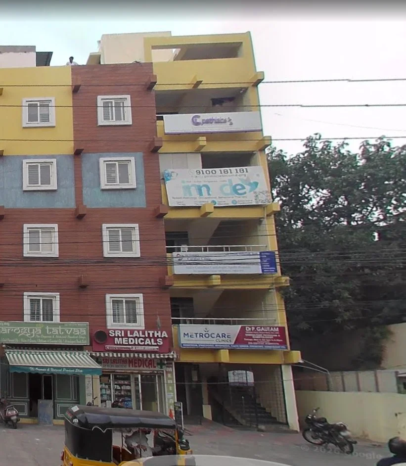Building and Pinnacle signage at Habsiguda.