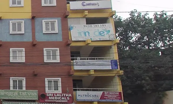 Building and Pinnacle signage at Habsiguda.