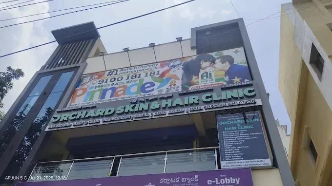 Building and Pinnacle signage at Madhurawada.