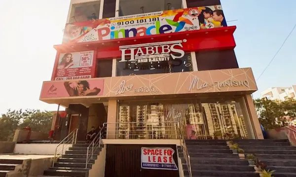 Building and Pinnacle signage at Nallagandla.