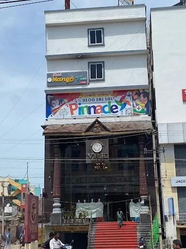 Building and Pinnacle signage at Nizamabad.