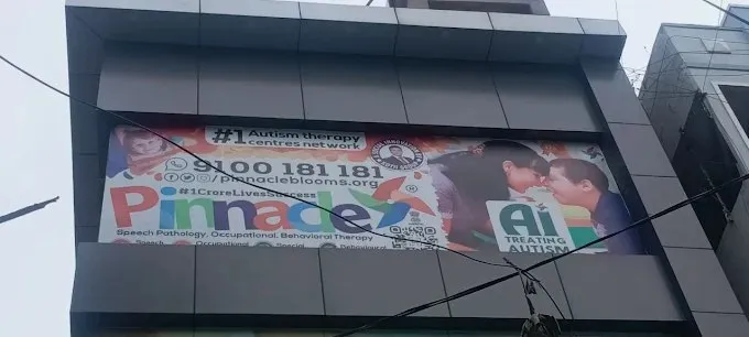 Building and Pinnacle signage at Nizampet.