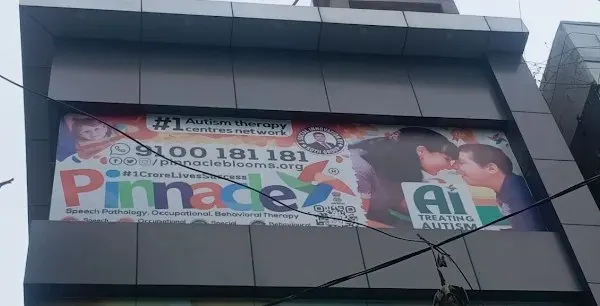 Building and Pinnacle signage at Nizampet.
