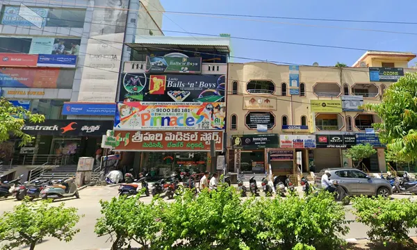 Building and Pinnacle signage at Tirupati.