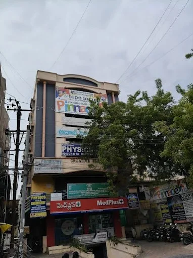Building and Pinnacle signage at Vidyanagar.