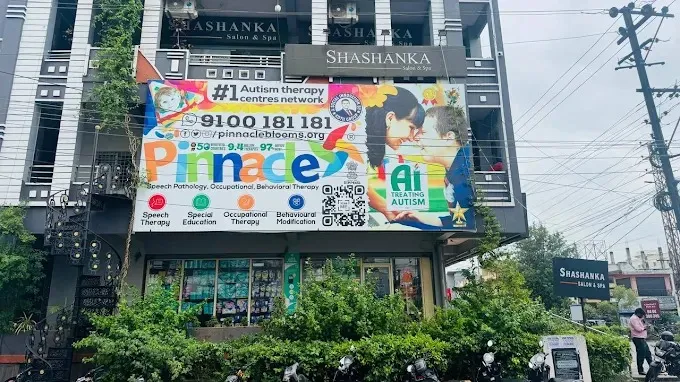 Building and Pinnacle signage at Warangal.