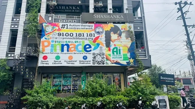 Building and Pinnacle signage at Warangal.