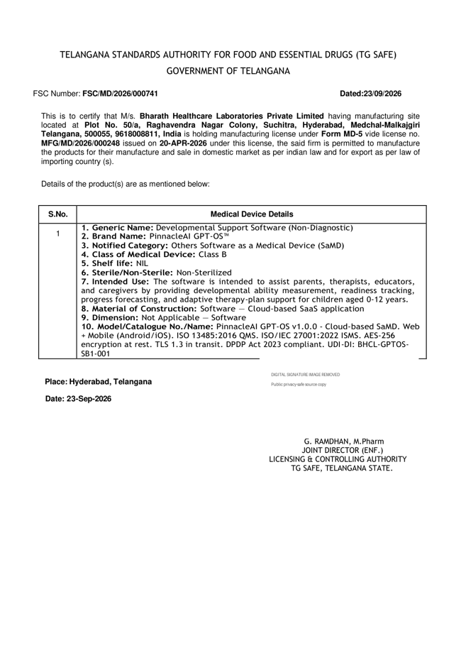 FSC/MD/2026/000741 · privacy-safe source-copy page 1
